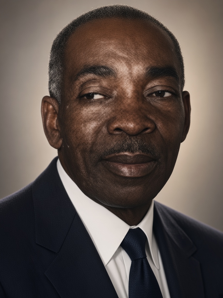 Portrait of the Saint and Reverend Charles H. Davis, Sr. (restored)